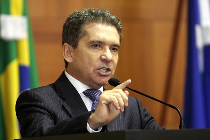 Conselheiro Sérgio Ricardo, que é um dos alvos da operação da Polícia Federal