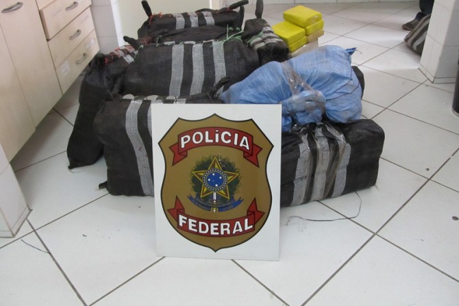 A droga foi encontrada em uma picape, perto de Jangada; origem seria a Bolívia