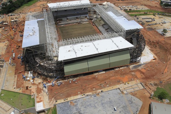 Segundo a Secopa, estádio está com 90% dos trabalhos concluídos
