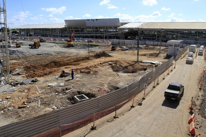 Aeroporto Marechal Rondon: terminal irá funcionar incompleto durante a Copa