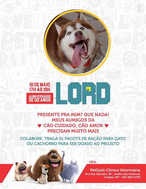 ANIVERSÁRIO DO LORD