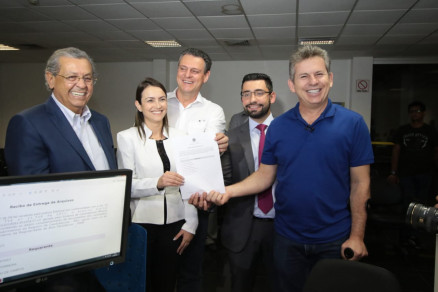 Mauro Mendes registro de candidatura