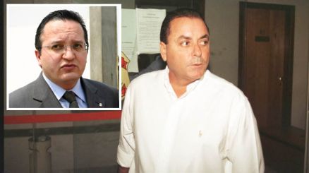 O ru Josino Guimares e o ento procurador Pedro Taques (no detalhe): 