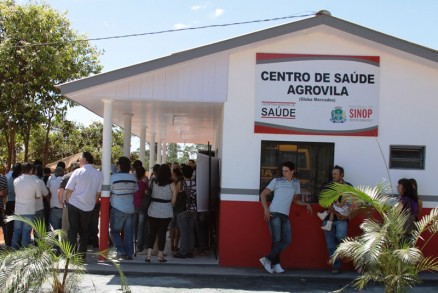Ambulncia ir atender Posto de Sade da Gleba Mercedes V