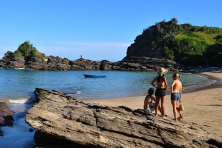 Praia da Ferradurinha � considerada uma das mais bonitas de B�zios