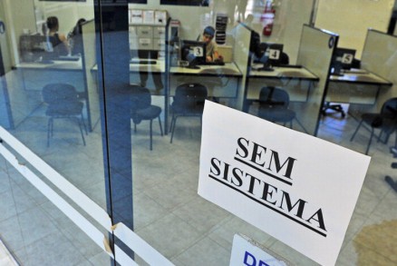 No h previso de retorno, afirma o Serpro, que desenvolve os sistemas