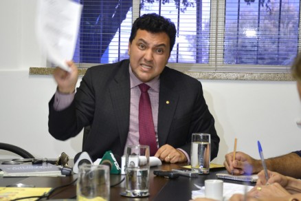 O defensor Andr Prieto, alvo de denncias e que est sendo investigado pelo MPE