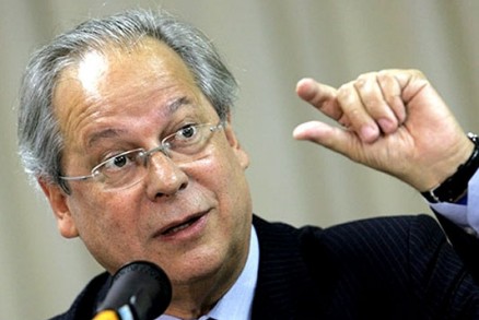 O ex-ministro da Casa Civil Jos Dirceu,  apontado como um dos principais participantes do esquema