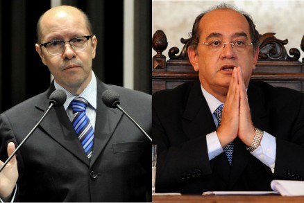 O senador Demstenes Torres, que citou o ministro Gilmar Mendes em conversa com Cachoeira