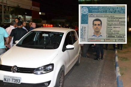 O policial federal Walter Jnior, que no foi afastado de suas funes