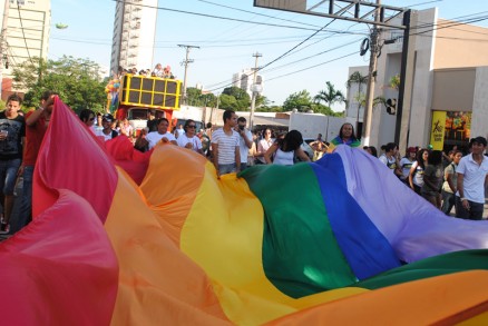 A ltima edio da Parada Gay em em Cuiab foi focada no combate  homofobia