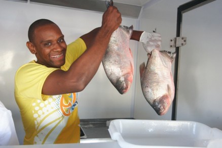 Pescado ser vendido em diversos pontos da Capital
