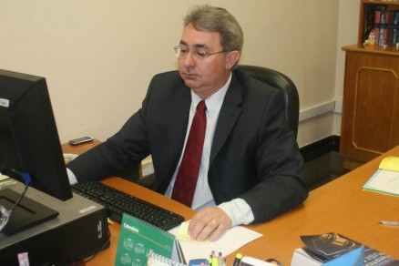 O promotor de Justia Roberto Turin, autor da ao contra Prieto: "festa privada" 