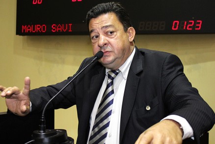 O deputado estadual Mauro Savi, que se reelegeu como o mais votado
