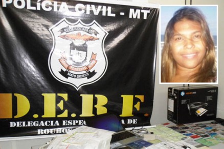 Fernanda Daltro, prima do vice-governador, era uma das mais ativas integrantes do bando