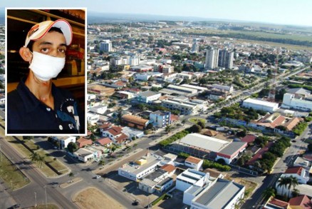 Oziel usa mscara para sair nas ruas de Lucas do Rio Verde; ele diz que sofre preoconceito