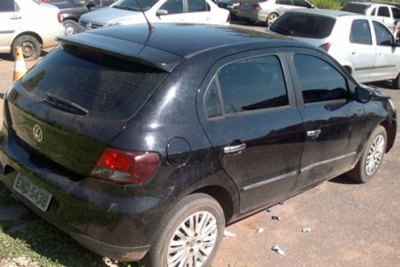 O carro rodou durante dois anos em Cuiab, mesmo com a irregularidade