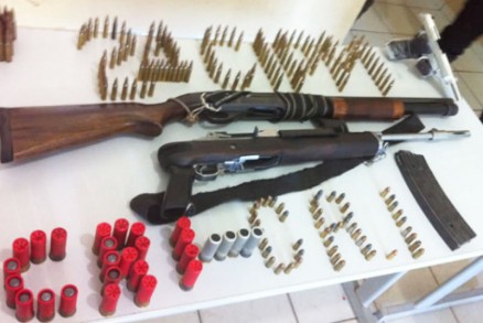 Armas e munies privativas das Foras Armadas estavam em poder de assaltantes de banco