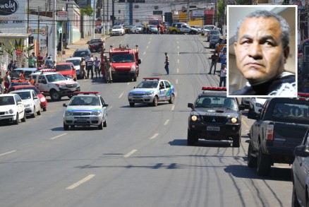 Paulo Pereira (detalhe) mentiu na ligao e conseguiu mobilizar um efetivo de operaes especiais da PM
