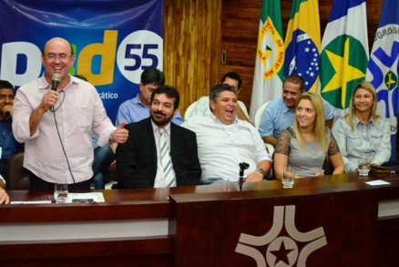 No encontro do PSD, ontem, Riva garantiu que a prioridade, em Cuiab,  eleger uma boa bancada na Cmara Municipal