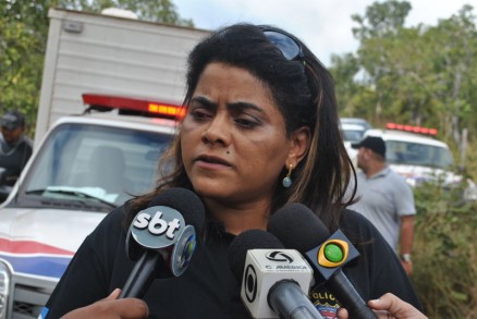 A delegada Anade Barros, que comandou as investigaes sobre o caso