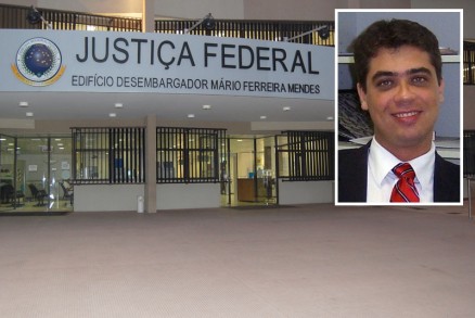 Juiz federal Fbio Fiorenza (no destaque) condenou oito acusados; Piveta ficou de fora por prescrio