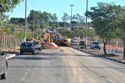Obras de drenagem no Crculo Militar dever ser entregue nesta segunda-feira