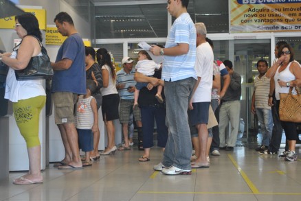 Com a greve dos bancrios, a opo para os clientes de banco ser o caixa automtico