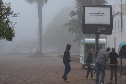 Frio intenso pode continuar no incio da semana; em Chapada, termmetros marcou 9 graus