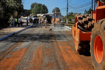 Empresa j deu incio s novas obras de duplicao da Avenida Juliano Costa Marques