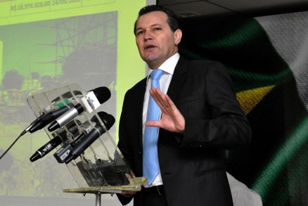 Governador Silval Barbosa, que garantiu que as obras da Copa so feitas com transparncia