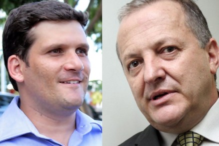 Rogrio Ferrarin e Otaviano Pivetta, que foram punidos fazer campanha no Facebook