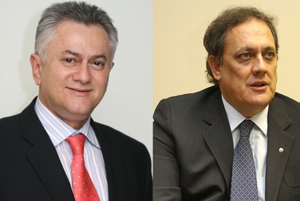 Orlando Perri e Rui Ramos: cenrio favorvel para a eleio no Judicirio de MT