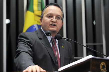 O senador Pedro Taques, considerado pr-candidato ao Governo em 2014