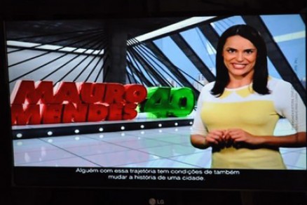 Apresentadora do programa de Mauro Mendes