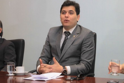 O presidente da Anape, Marcello Terto e Silva, que visitou Cuiab: dignidade