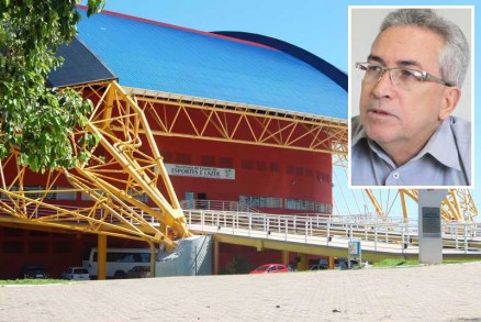 Ginsio custou R$ 26 milhes; Joubert revela problemas estruturais