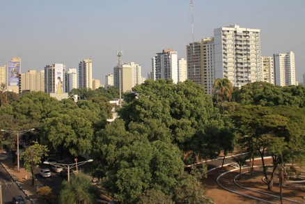 Cuiab continuar registrando altas temperaturas e baixa umidade do ar pelos prximos dias