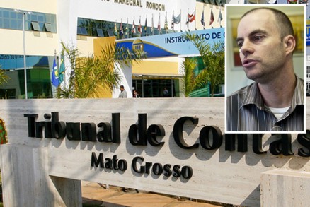 Delegado Rogrio Modelli (detalhe.): inqurito aponta que auditor cobrou propina da Cmara e da Prefeitura de Jaciara