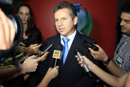 O prefeito eleito Mauro Mendes, que reiterou compromisso de 4 anos