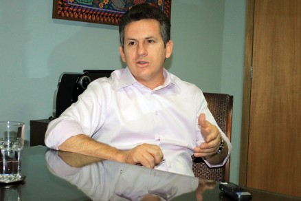 O candidato Mauro Mendes, que aponta Taques como pr-candidato ao governo