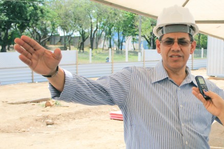O secretrio Maurcio Guimares: atrasos nas obras so administrveis