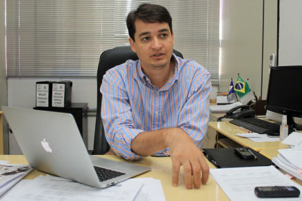 O secretrio municipal de Sade Huark Douglas Correia 