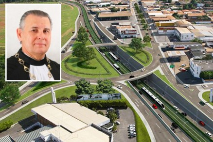 Presidente do TRF/1, Mrio Ribeiro garantiu a continuidade das obras do VLT em Cuiab e VG