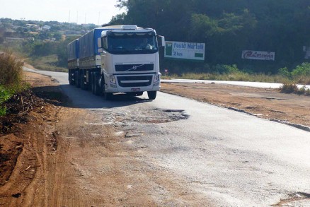 BR-163, no Norte de MT: ponto crtico da rodovia demonstra necessidade de investimentos
