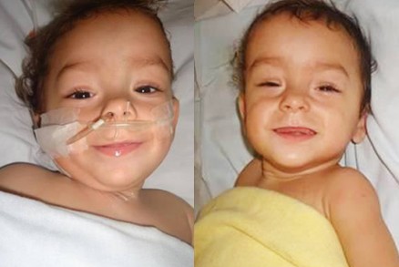 Cristopher e Nicolas: beb�s est�o bem, mas continuar�o internados