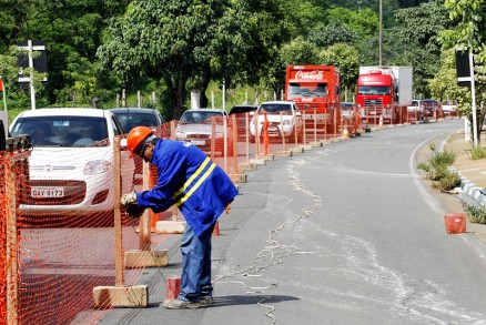 Trecho bloqueado: interdio no trnsito em trecho da Perimetral vai durar 60 dias