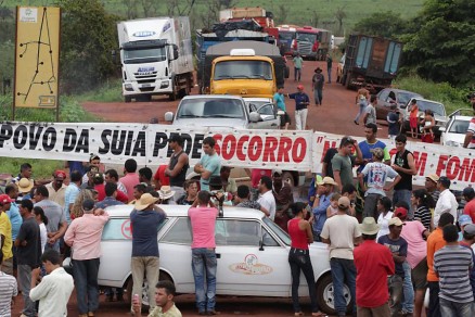 A Fazenda Jordo, uma das maiores da regio, foi palco de conflito entre posseiros e foras de segurana