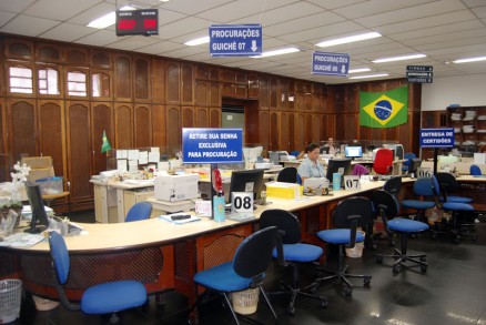 Cartrio do 7 Ofcio: em algumas unidades, a lei j  cumprida