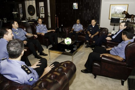 Governador Silval Barbosa recebe militares promovidos a Coronel 